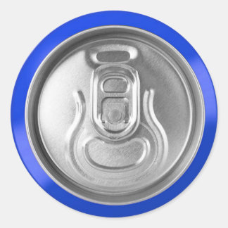 Soda Pop kann oben Runder Aufkleber