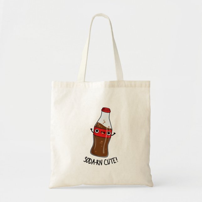 Soda-rn Niedlich Funny Soda Pun Tragetasche (Vorne)