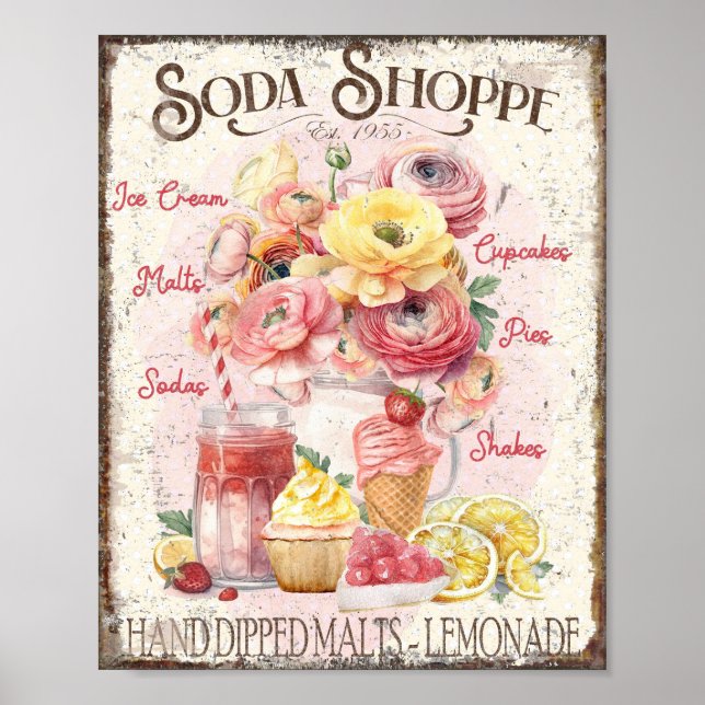 Soda Shoppe Poster Eros Bendato (Vorne)