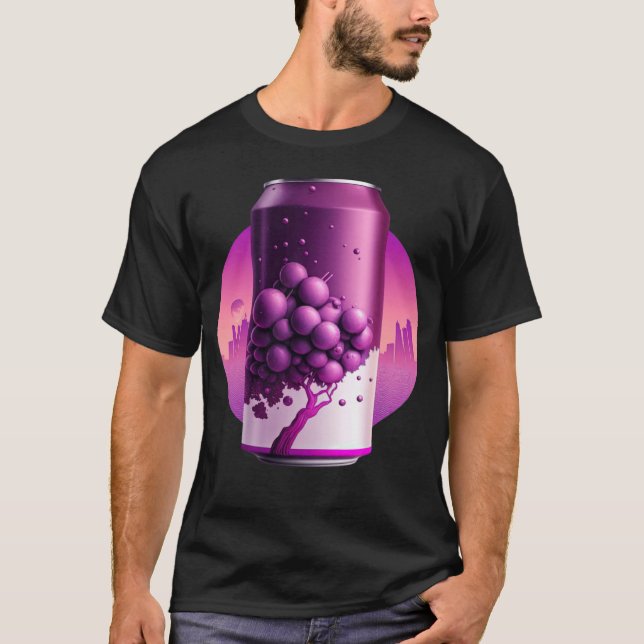 Soda Synthwave 80er Retrowave Ästhetik 1 T-Shirt (Vorderseite)