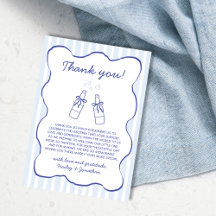 Soda-Thema Blau Handgezeichnete Babyparty