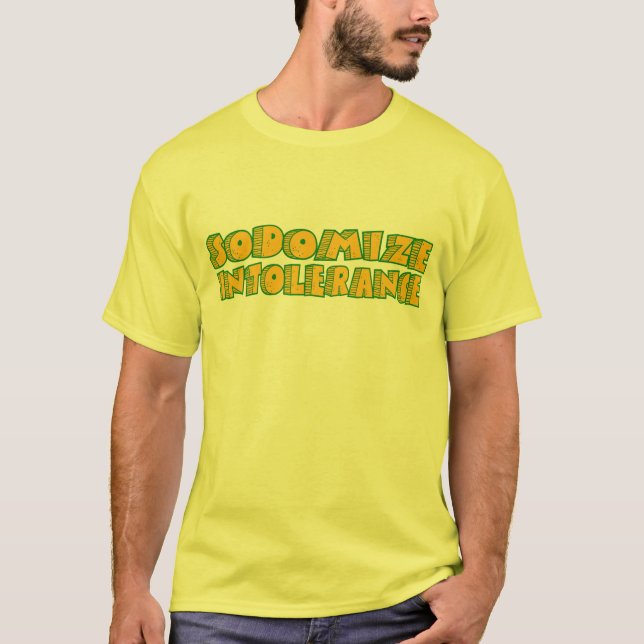 Sodomize Intoleranz-T - Shirt (Vorderseite)