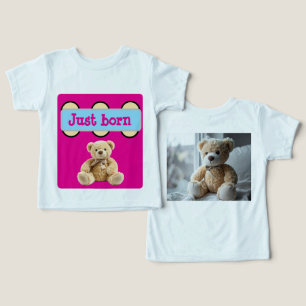 Soeben geborene Teddybär-Gestaltung