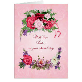 Soeur Anniversaire De magnifiques Roses