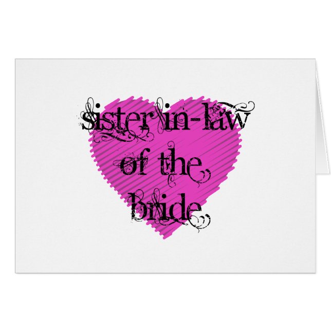 Soeur belle-soeur de l'épouse (Devant horizontal)