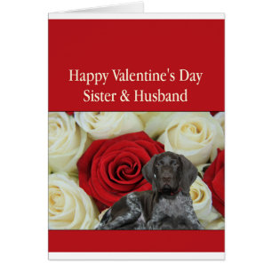 Soeur et mari Glossy Grizzly Valentine