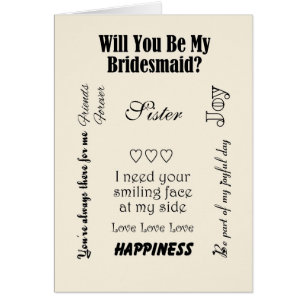 Soeur, Seras-Tu Ma Servante D'Accueil ?