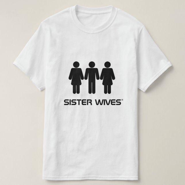 Soeur Wives® - T-shirt polygamie (Design devant)