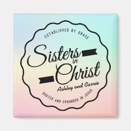 Soeurs en Christ, Pastel Magnet
