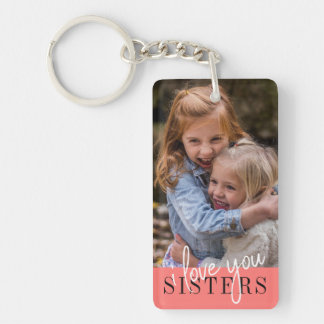 Soeurs Je Vous Aime Photo Personnalisée 