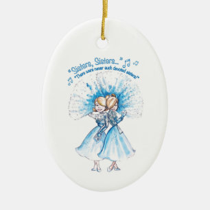 Soeurs Ornement de Noël par Heather French Henry