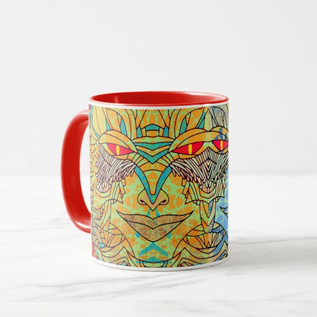 Soeurs Partout Dans La Mug Orange (Devant gauche)