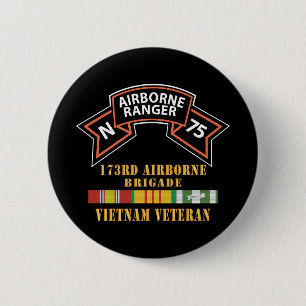 SOF - N Company Scroll - 173. Im Flugzeug Brigade  Button
