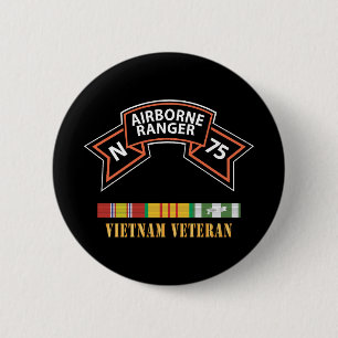 SOF - N Company Scroll - Vietnam Veteran w VN SVC Button
