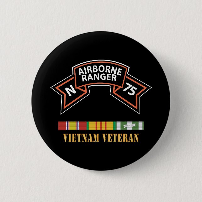 SOF - N Company Scroll - Vietnam Veteran w VN SVC Button (Vorderseite)