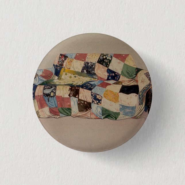 Sofa 3 cm Runder Abzeichen Button (Vorderseite)