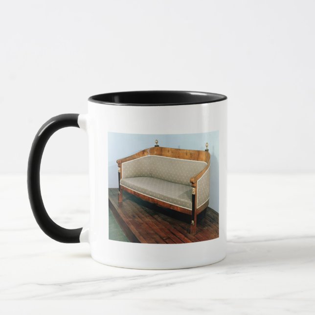 Sofa, Biedermeier Art, c.1820 Tasse (Links)