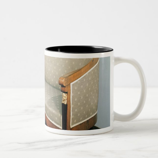 Sofa, Biedermeier Art, c.1820 Zweifarbige Tasse (Rechts)