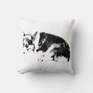 Sofa Curve, sanfter Corgi Kissen