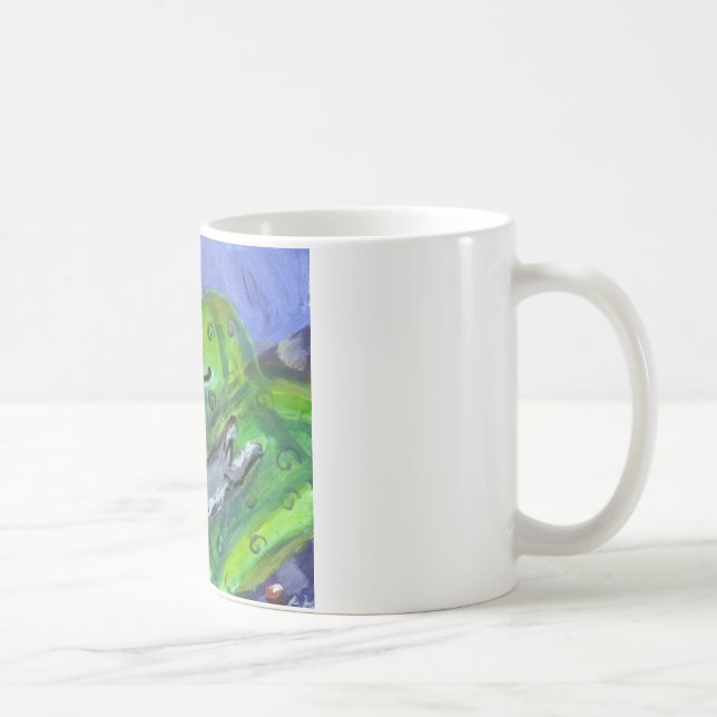 Sofa des Schnauzer und der schwarzen Katze Kaffeetasse (Rechts)