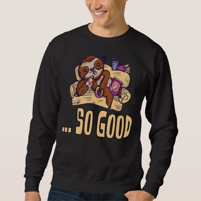 Sofa Good Sloth Sweatshirt (Vorderseite)