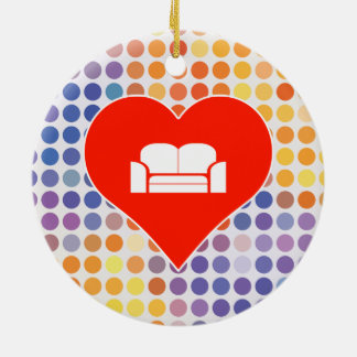 Sofa-Ikone Keramikornament