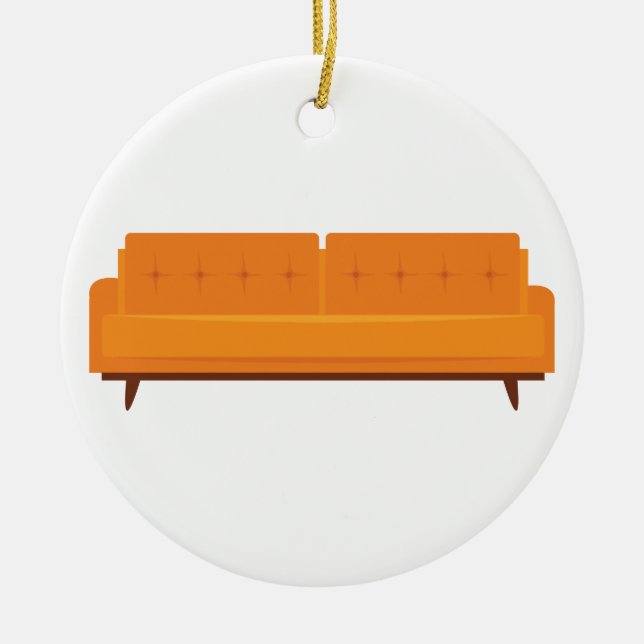 Sofa Keramik Ornament (Vorne)