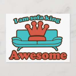Sofa King Phantastisch Postkarte