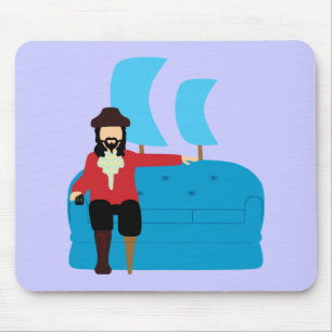 Sofa Pirate Mousepad