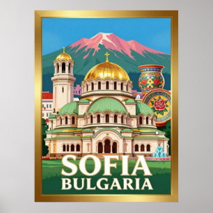 Sofia Alexander-Newski-Kathedrale Poster