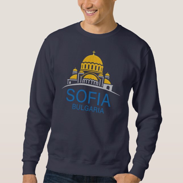 Sofia Bulgaria European Union Sweatshirt (Vorderseite)