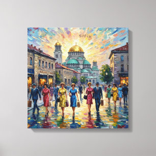 Sofia Bulgarien Alexander-Newski-Kathedrale Wandku Leinwanddruck