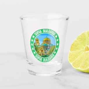 Sofia Bulgarien Schnapsglas