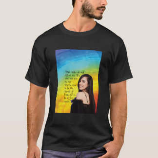 Sofia Carson Rainbow Quote T-Shirt