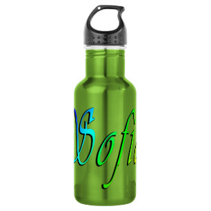 Sofia, Name, Logo, Edelstahlflasche