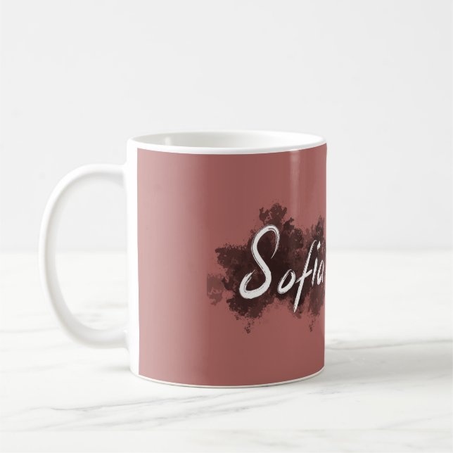 Sofia - votre nom sur la tasse - le meilleur (Gauche)