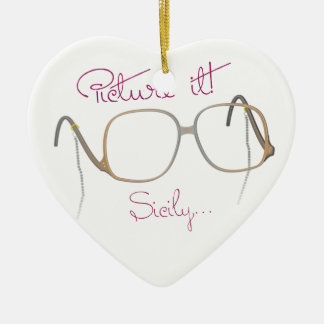 Sofia-Zitat - die goldenen Mädchen - B Keramik Ornament