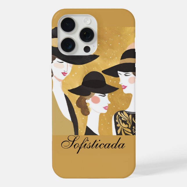 Sofisticada iPhone 15 Pro Max Fall Hülle (Rückseite)