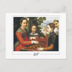 Sofonisba Anguissola #8 - Carte postale d'art fin