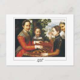 Sofonisba Anguissola #8 - Kunsthandwerkskarte Postkarte