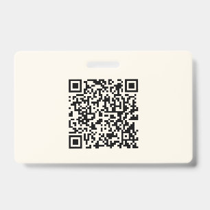 Sofort einen QR-Code erstellen Editierbares Off- Ausweis