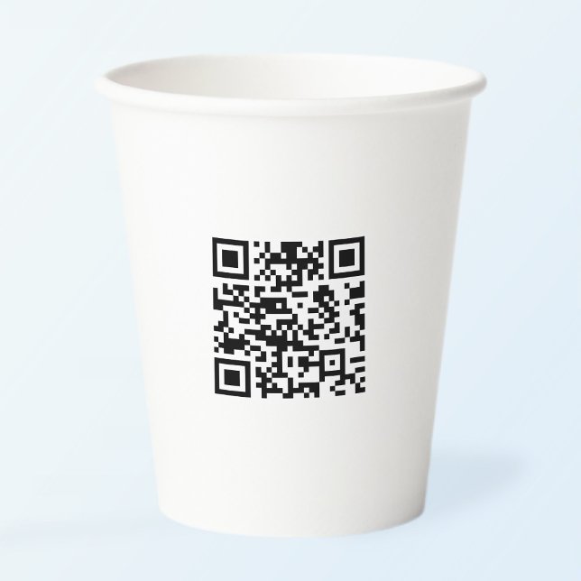 Sofort erstellten QR-Code (durch Eingabe Ihrer URL Pappbecher (Von Creator hochgeladen)