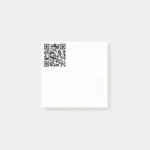 Sofort erstellten QR-Code (durch Eingabe Ihrer URL Post-it Klebezettel
