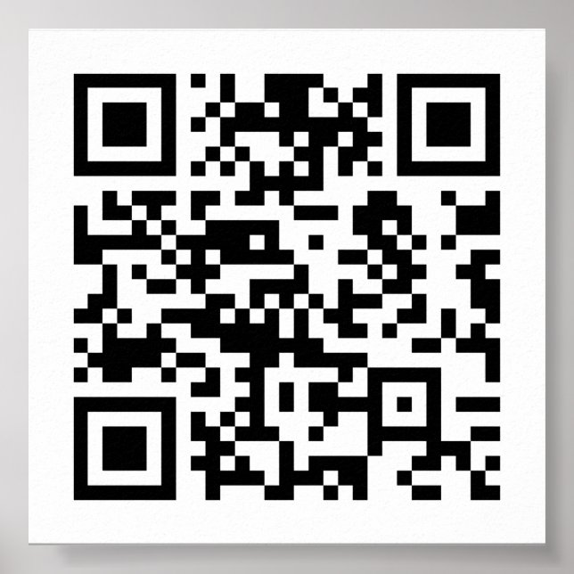 Sofort erstellten QR-Code (durch Eingabe Ihrer URL Poster (Vorne)