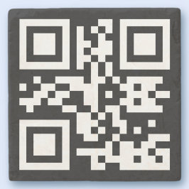 Sofort erstellten QR-Code (durch Eingabe Ihrer URL Steinuntersetzer