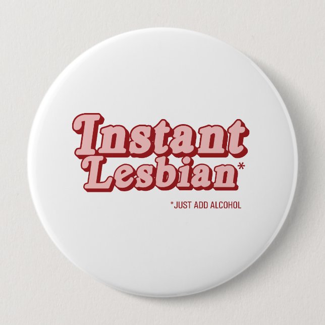 Sofort Lesbe .png Button (Vorderseite)
