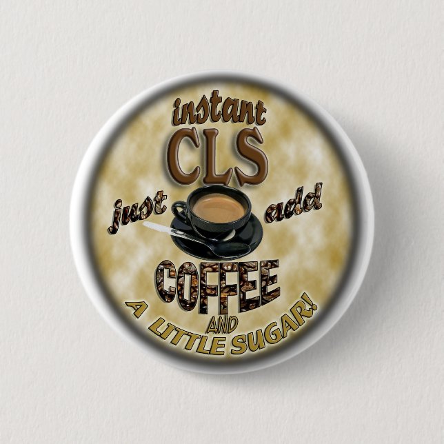 SOFORTIGE CLS - ADDIEREN SIE KAFFEE - KLINISCHEN BUTTON (Vorderseite)