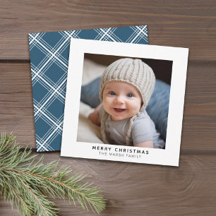 Sofortige Foto-Galerie - Minimale Weihnachtskarte