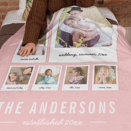 Sofortige Hintergrundfarbe für die Bildbearbeitung Fleecedecke