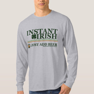Sofortige Iren: Addieren Sie einfach Kaffee (das T-Shirt